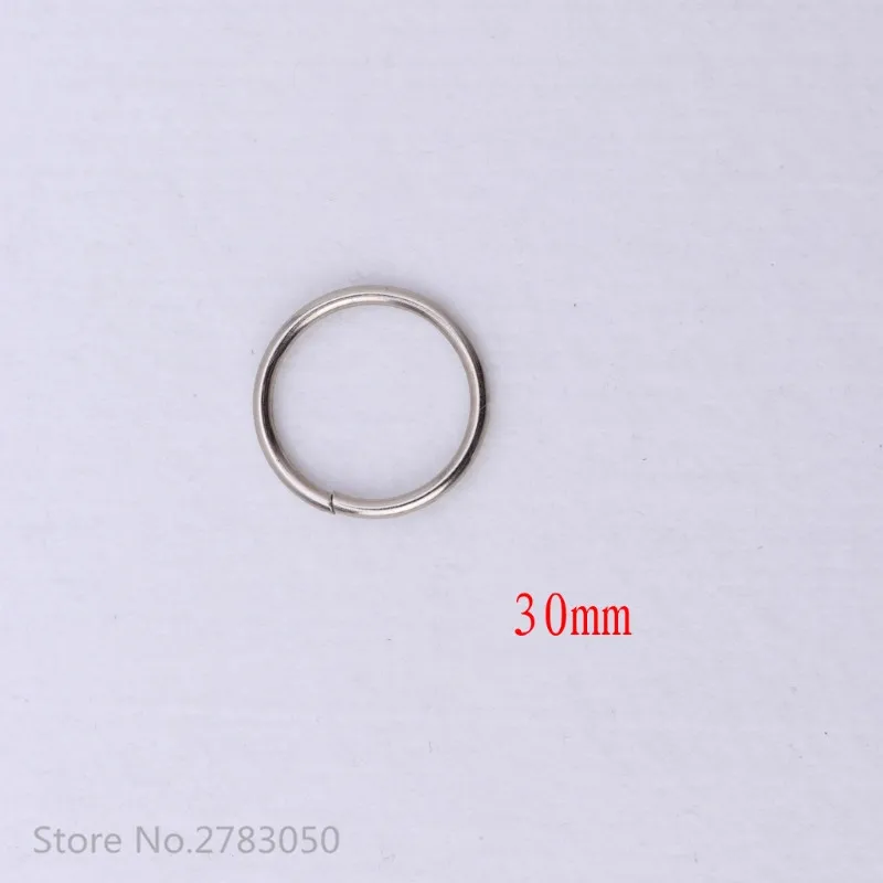 30mm 30-160mm 17 Размеры круглые металлические кольца серебряное кольцо «Ловец снов» гобелены макраме ремесла домашний декор "сделай сам" с изображением Ловца снов аксессуар - Цвет: 30mm