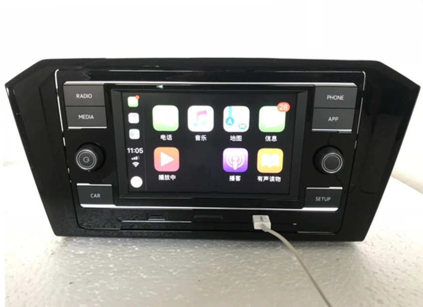 Carplay приложение Carplay MQB 6," автомобиль MIB радио Bluetooth для Passat B8 L B8L 5GG 035 280D 5GG035280D 5GG 035 280 D