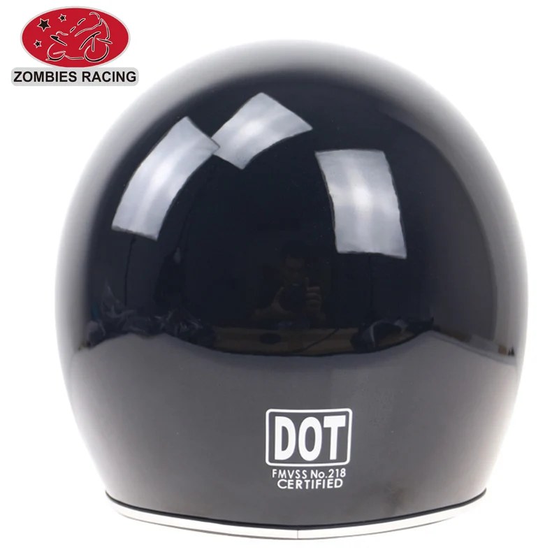 Старый мотоциклетный шлем уличный велосипед Chopper полнолицевой одобренный в