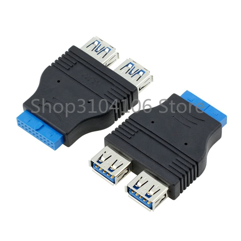 Материнская плата с 2 портами USB 3 0 A разъем на 20 контактов адаптера|female adapter|female