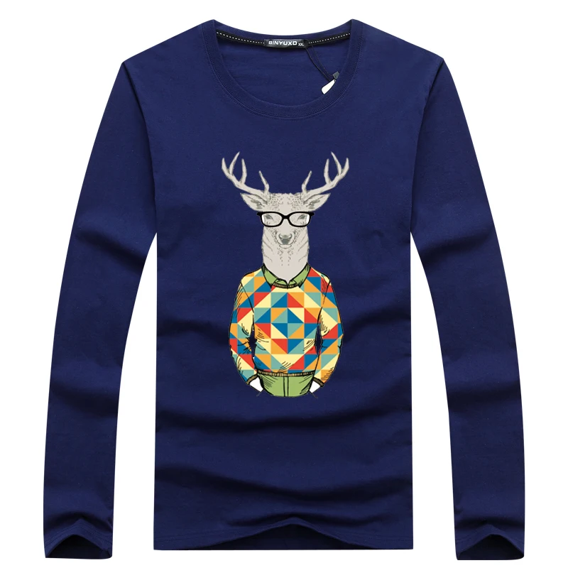 Мужская футболка с длинным рукавом однотонная Повседневная большого размера 5XL