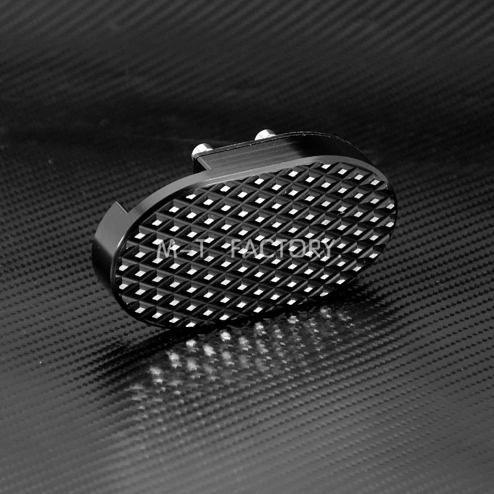 Педаль тормоза накладка подножки гриль CNC Заготовка для Harley Sportster XL1200 Dyna Fat Bob Softail V