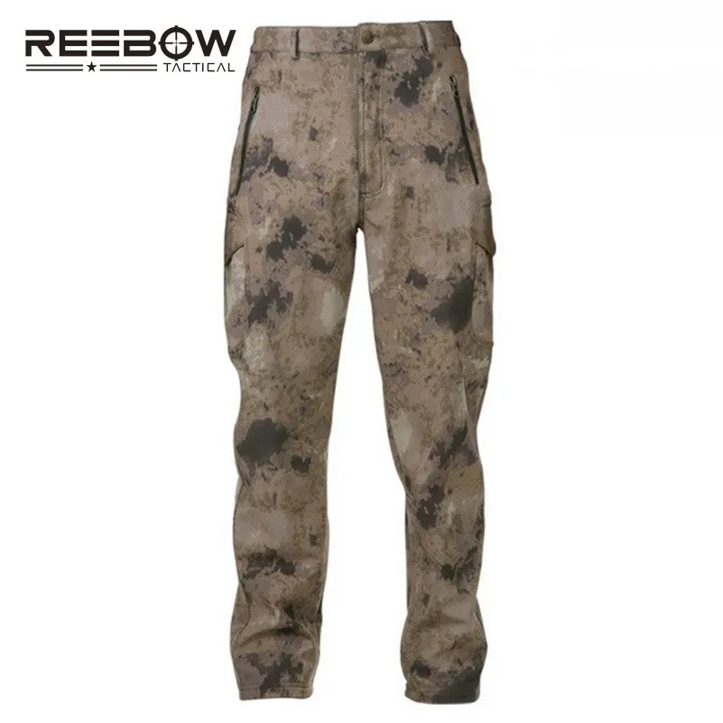 Мужские флисовые брюки REEBOW тактические штаны для активного отдыха походов