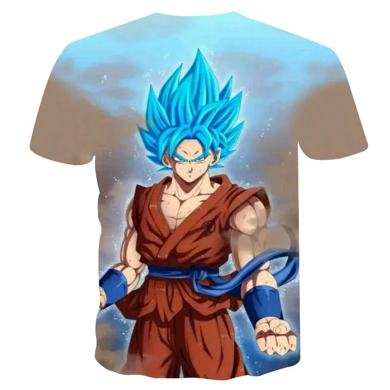 Футболка Dragon Ball DBZ Bulma Super Saiyan vegeta 3D для мужчин и женщин, аниме, Детская футболка Goku Goten Gohan, Harajuku Lonzo Ball, футболки