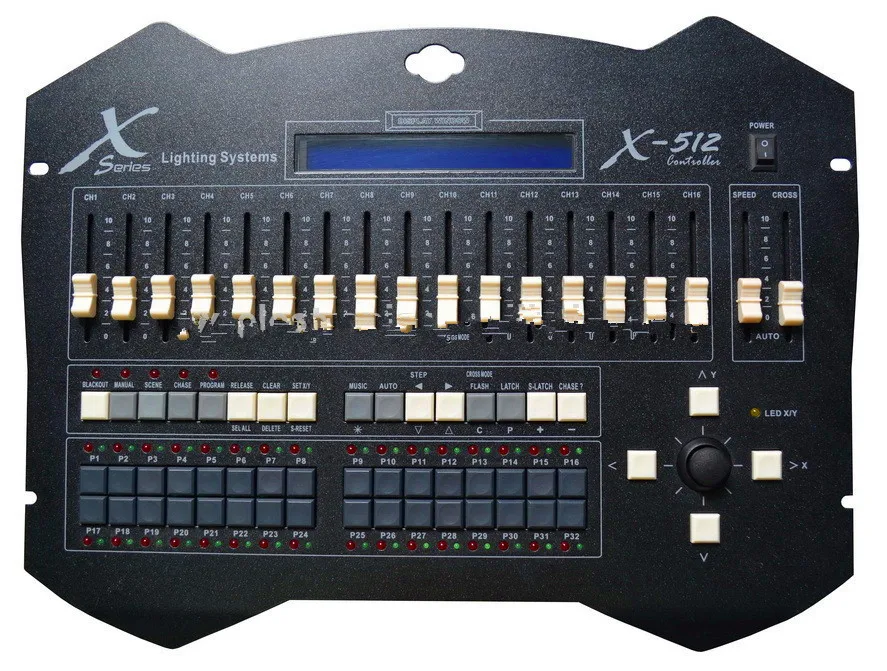 

X-512A; Консоль DMX 512 канала; Контроллер DMX