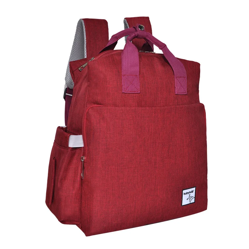 Многофункциональная вместительная сумка для мам рюкзак на ремне с двумя ручками