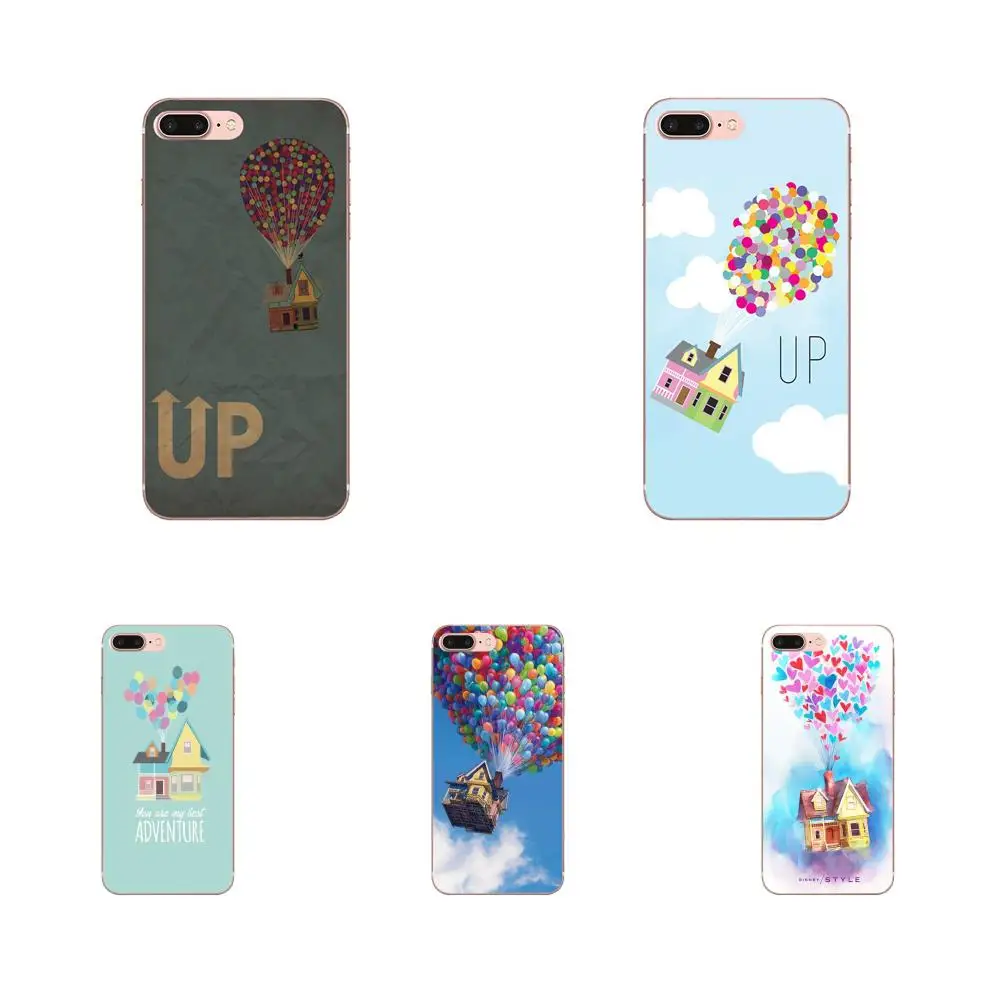 TPU узор Розовый для Huawei P8 P9 P10 P20 P30 Mate 7 8 9 10 20 Lite Plus Pro 2017 кожа Paintin Up Movie Fly House |