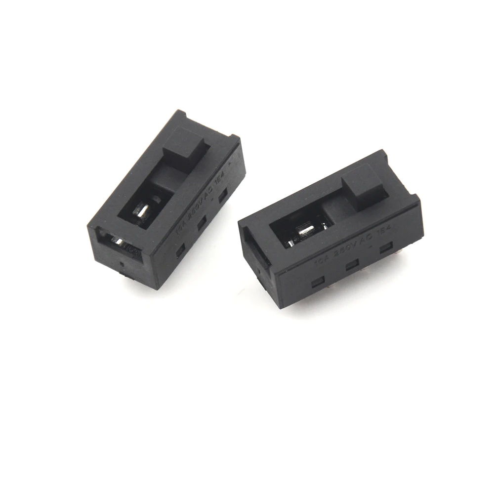 5 шт. 8-контактный переключатель черный трехскоростной заостренный Переключатель