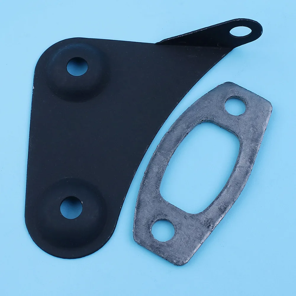 

Silencer Muffler Exhaust Bracket Gasket Kit For Husqvarna 50 51 55 Rancher Chainsaw 501768801,501 76 88-01