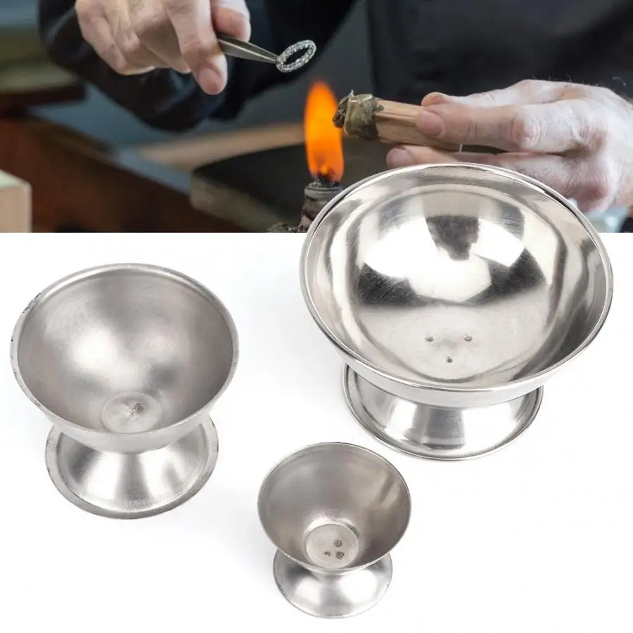 Профессиональная чаша из нержавеющей стали для ювелирных изделий Борат