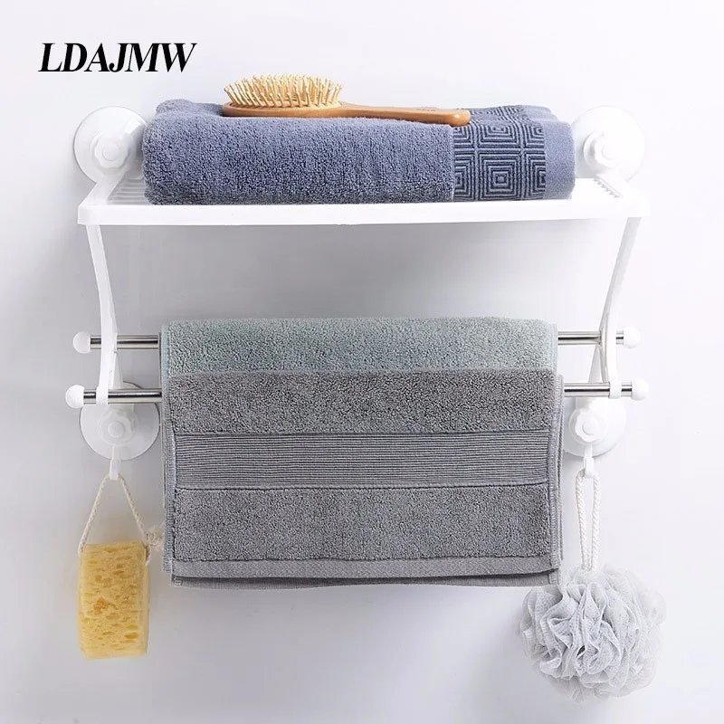 Волшебная присоска для ванной комнаты Полка полотенец - Цена: 3 566,46 руб.