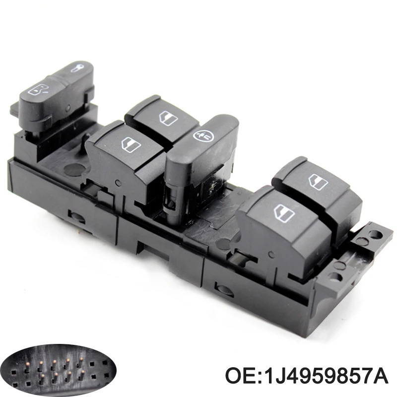 Выключатель питания 1J4959857A для VW Golf MK4 сидение Bora Skoda Octavia MK1 красный светодиод 1J4 959