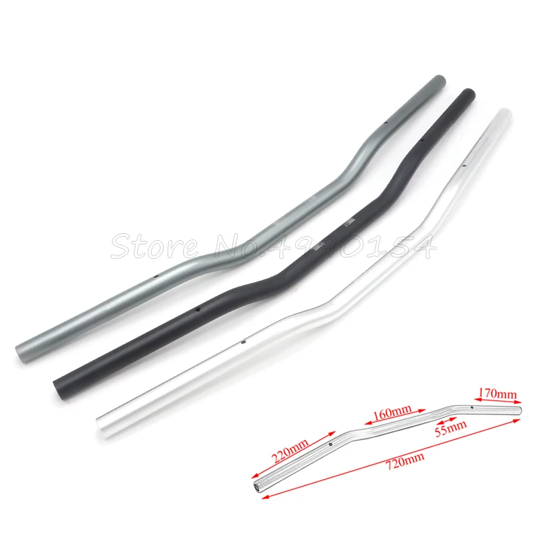 

Universal For Suzuki Custom Motorcycle Handlebar 7/8" 22mm Chopper Cafe Racer Handlebar High-Rise Drag Bar Cruiser Bobber
