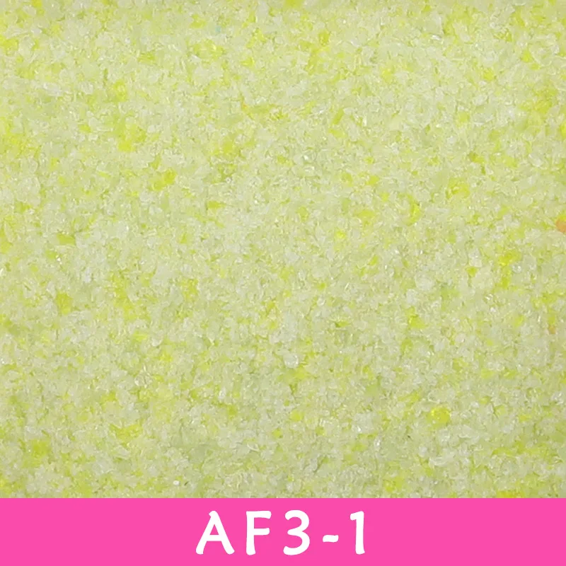 AF3-1 COE 90 Малый размер Fine Frit плавкий прозрачный цвет опал цвет стекло точки DIY ремесло лэмпворк - Цвет: AF3-1