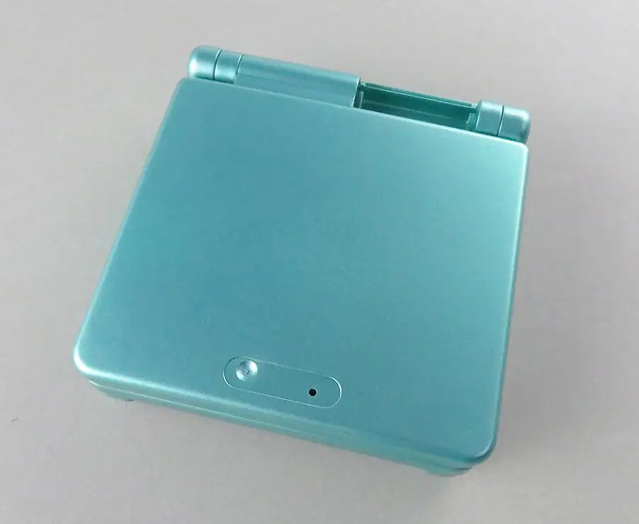 Чехол для Gameboy Advance SP сменный Корпус Корпуса с крышкой и винтами для GBA SP - Цвет: cyan