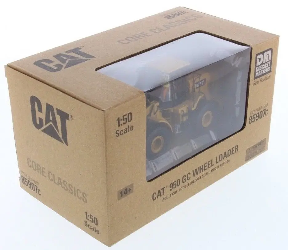 CATERPILLAR CAT 950 GC колесный погрузчик W/оператор 1:50 Масштаб металлические модели путем