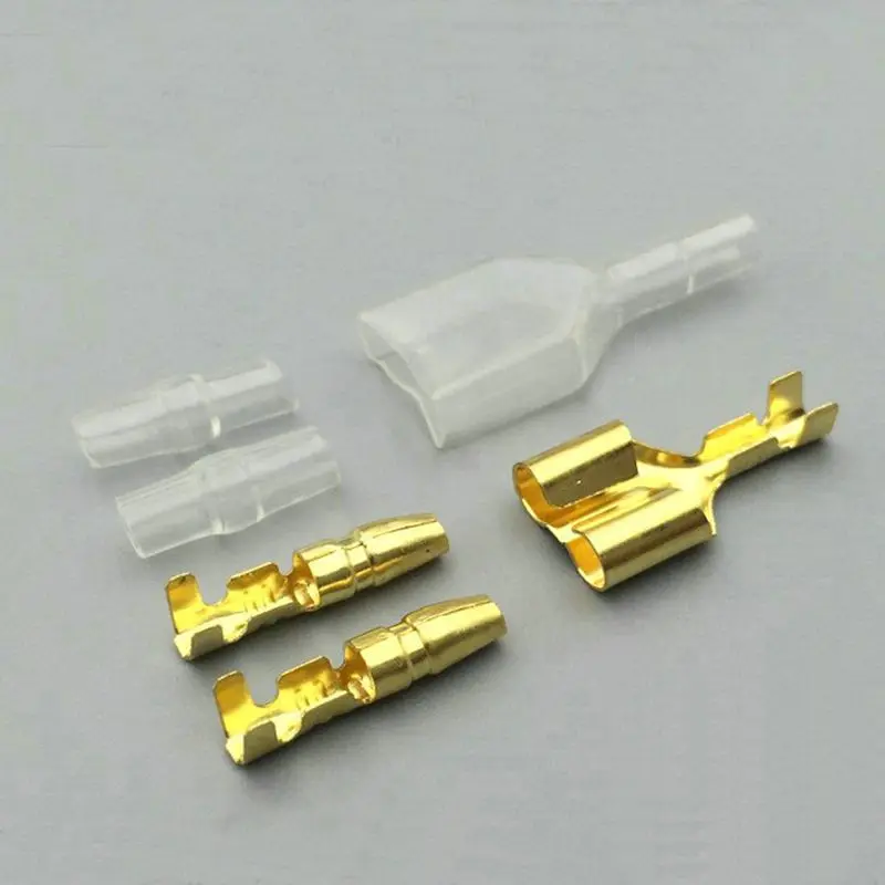 20 sets of yituo against male female plug terminal bullet connectors Pluggable free shipping | Обустройство дома