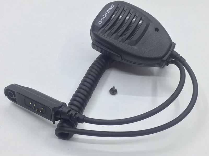 PTT плеча Динамик микрофон для BAOFENG A58 BF-9700 UV-9R плюс V-XR GT-3WP R760 82WP Водонепроницаемый иди и болтай Walkie Talkie Ham Радио Mic