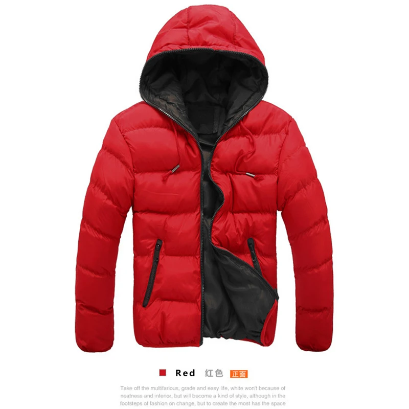 Fashion Windbreakers Men Plus Size XXXXL Winter Jacket Jackets Man Clothes 2018 Men's Casual Parka hOT | Мужская одежда