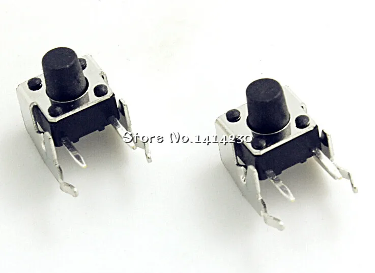 

20Pcs Tact Switch 6*6*7mm Horizontal with Bracket Tactile Push Button Switches 6x6x7mm Micro Switch