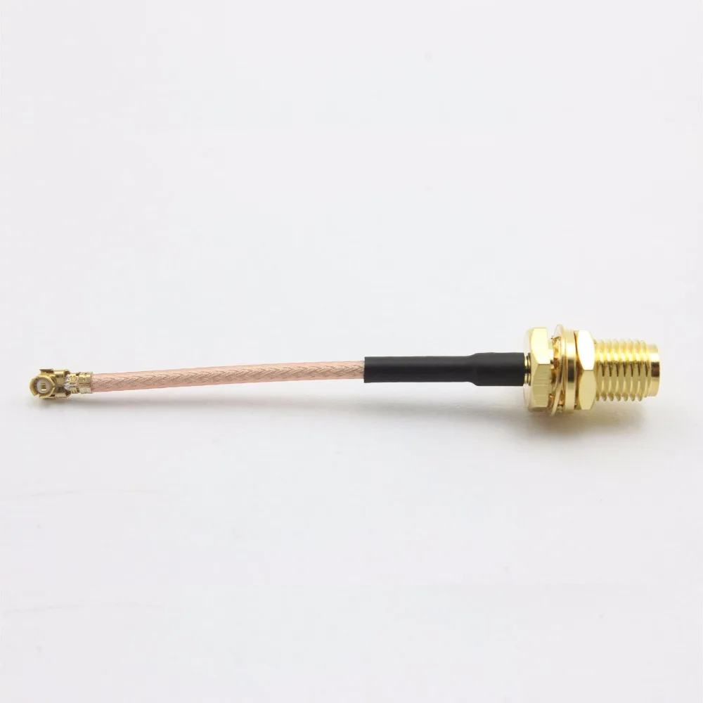 2 шт \ Лот 5 см RG178 удлинитель прямой SMA Jack (женщина Pin) uFL/u. FL/IPX/IPEX Соединительный