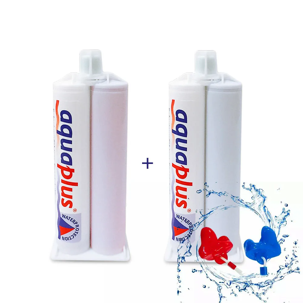 2 шт DETAX Aquaplus цветные плавающие силиконовые беруши для плавания материал один красный и один синий