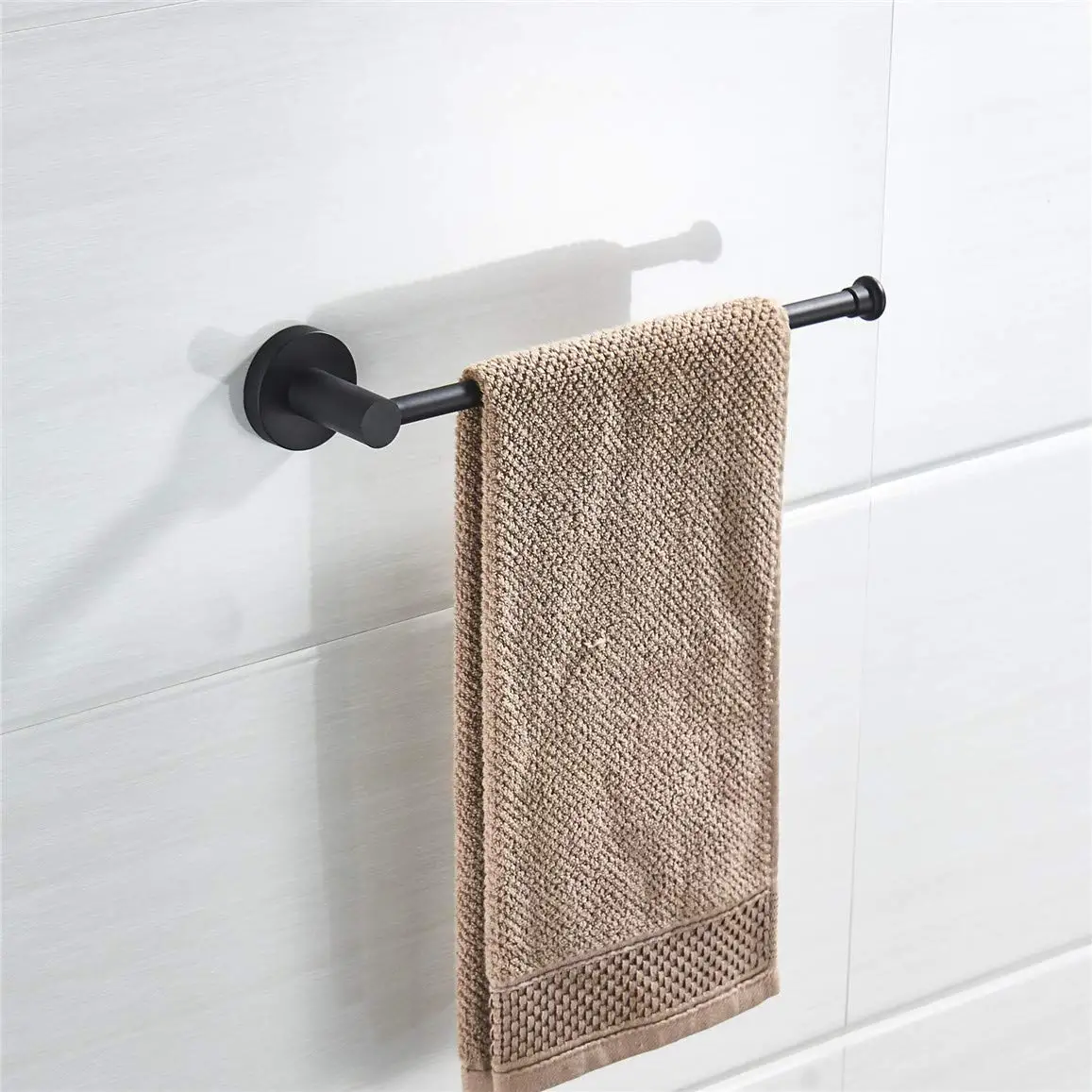 Настенный держатель для туалетной бумаги Современный Черный Матовый из