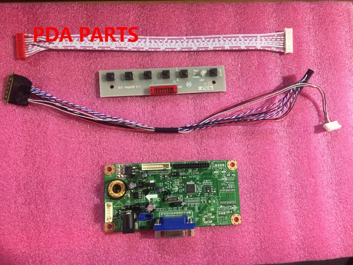 Высококачественная плата контроллера VGA LCD M.RT2270 для Φ LVDS 1366*768 тест ЖК-панели 100% |