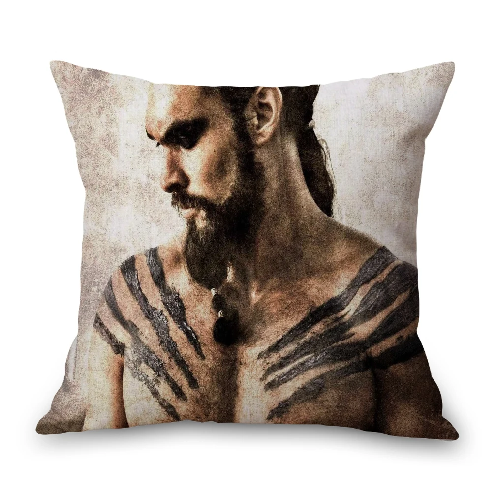 Наволочка для тела &quotИгра престолов&quot &quotВолк&quot &quotдракон&quot льняная наволочка