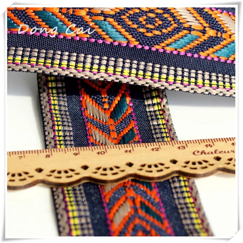 4 7 см широкая Этническая Вышивка тесьма кружевные ленты кружевная ткань лента