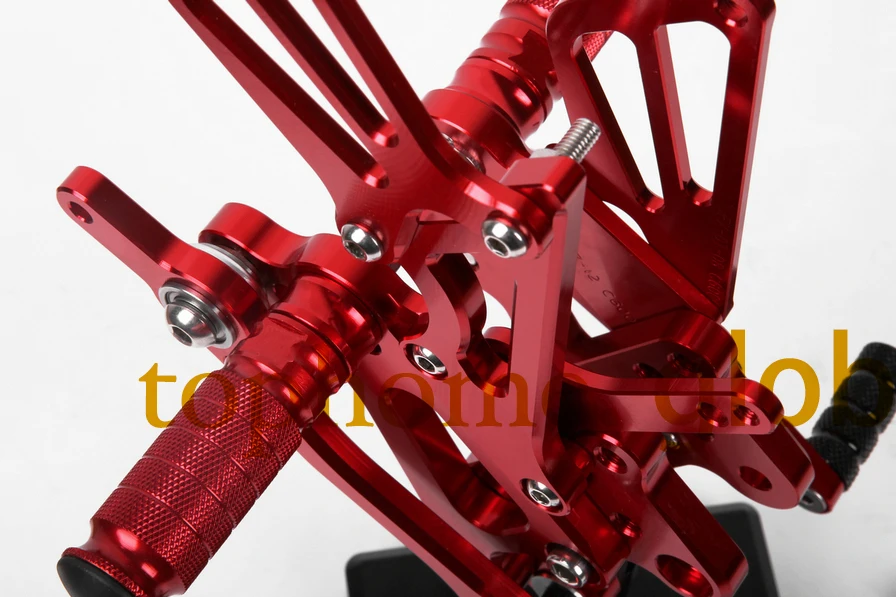 Для Honda CBR600RR 2007 2014 Красный CNC Rearsets подножки задний комплект 2008 2009 2010 2011 2012 2013