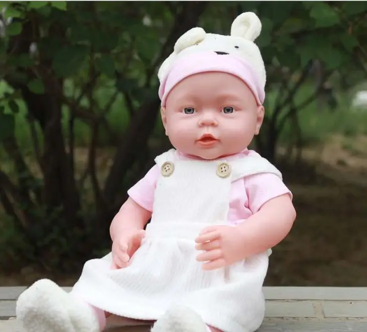 Оптовая продажа 41 см Моделирование Детские возрождение Куклы Мягкие