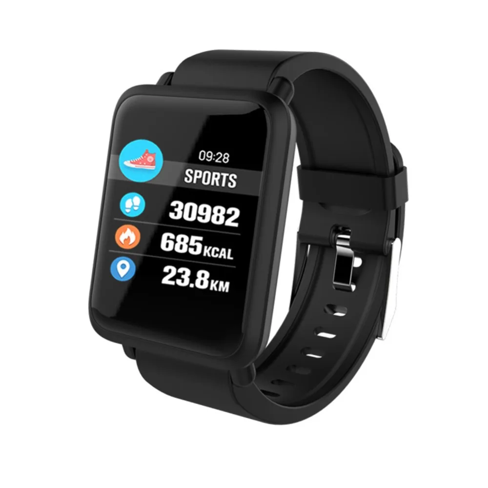 Смарт часы M28 IP68 Водонепроницаемый Bluetooth сердечного ритма крови Давление Smartwatch