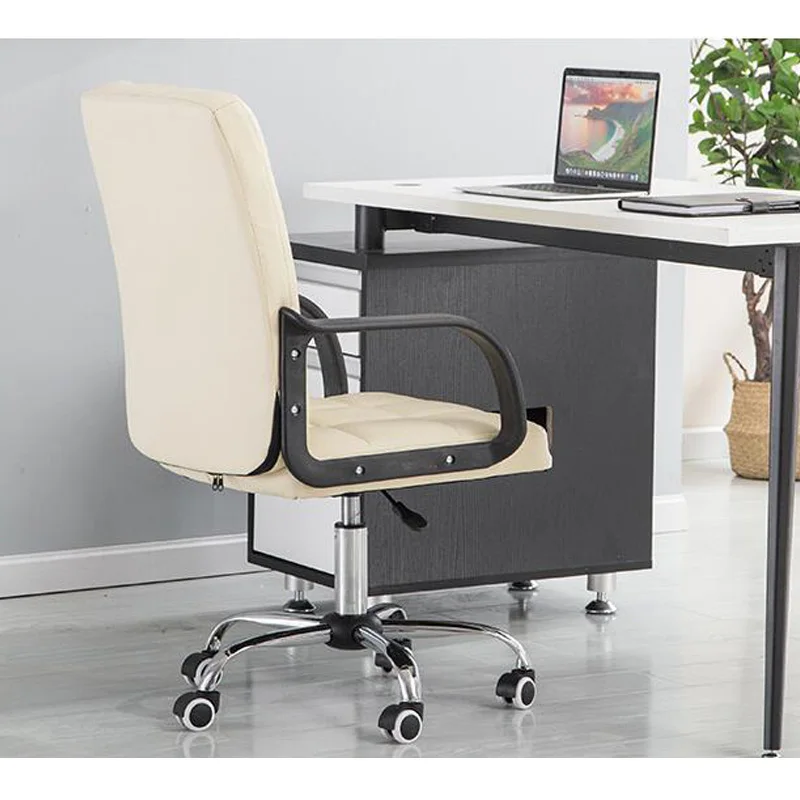 Кресло компьютерное вращающееся 0120TB002 комфортное в простом современном стиле из