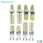 1 шт., силиконовая светодиодная лампа G9, E14, 6 Вт, 9 Вт, SMD3014, 64 дюйма, 104