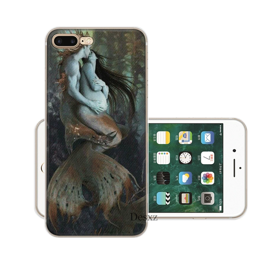 Mermaid Love Mobile Phone Case for iPhone 7 8 6 6s Plus 11 Pro X XS Max XR 5 5S SE Cover |