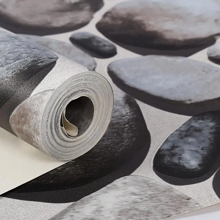 3D стерео булыжник узор обои имитация камней гостиная кафе бар Декор ПВХ