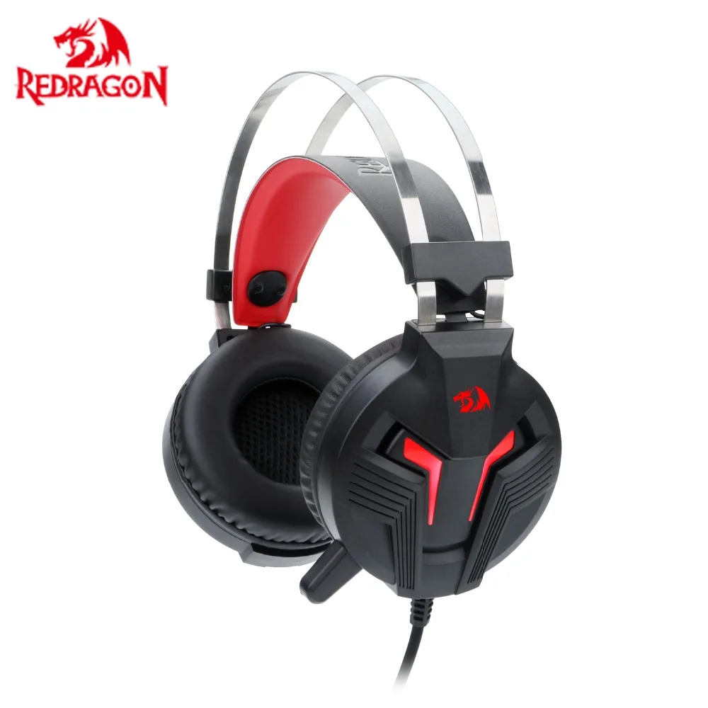 Игровая стереогарнитура Redragon H112 с микрофоном аудиоразъем 3 5 мм вибрирующие