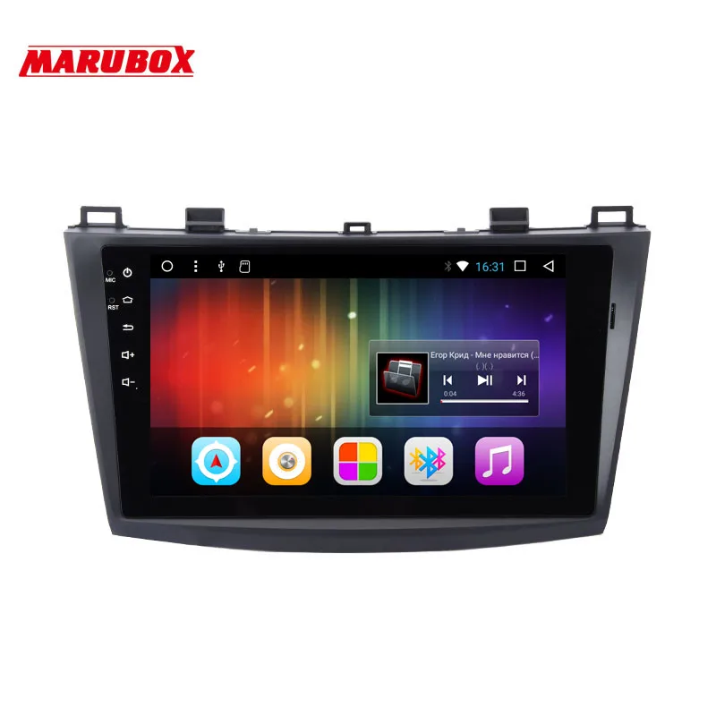 MARUBOX двойной Din Android 7 1 для MAZDA 3 Axella 2009 2013 9 &quotIPS стерео радио GPS навигация