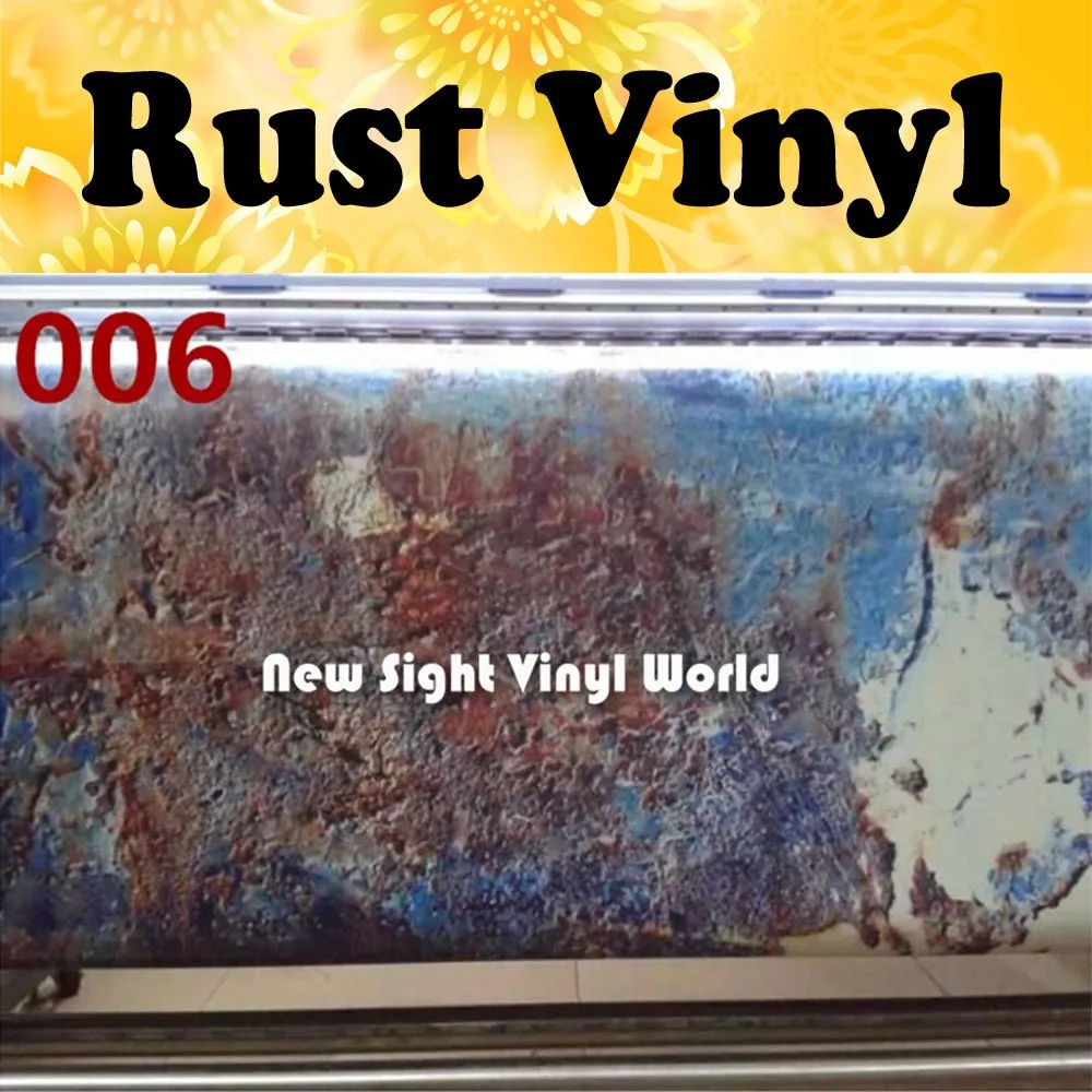 Камуфляжная виниловая пленка Doomsday с рисунком ржавчины наклейка бомбой без