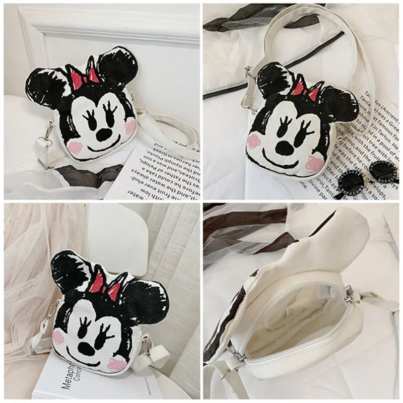 Детский рюкзак disney с героями мультфильмов Минни Дональд Дак детская милая сумка