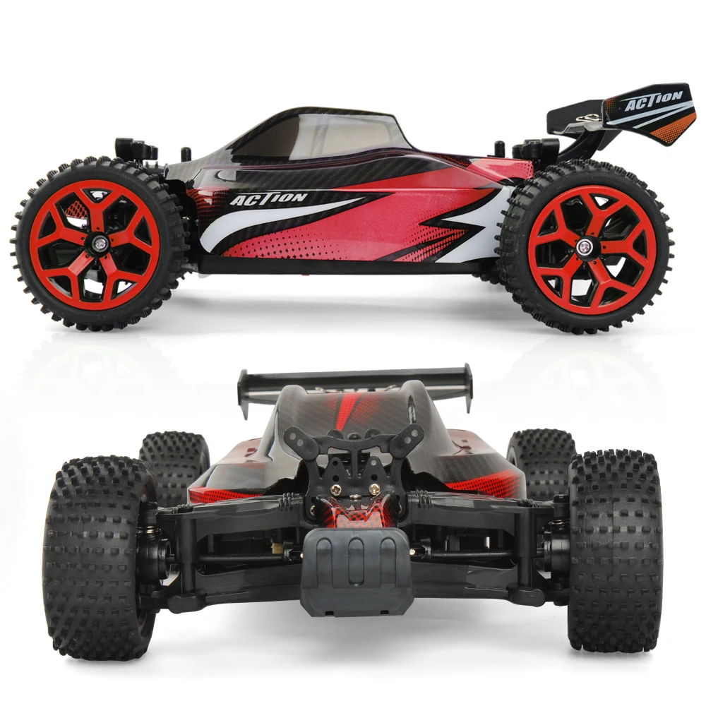 1/18 Радиоуправляемая машина 4WD 2,4G с двойным приводом, багги, модель внедорожника, автомобиль с дистанционным управлением для детей