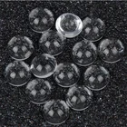 30 шт.лот 14 мм высококачественные круглые плоские полусферические прозрачные стеклянные купольные кабошоны аксессуары для ювелирных изделий своими руками