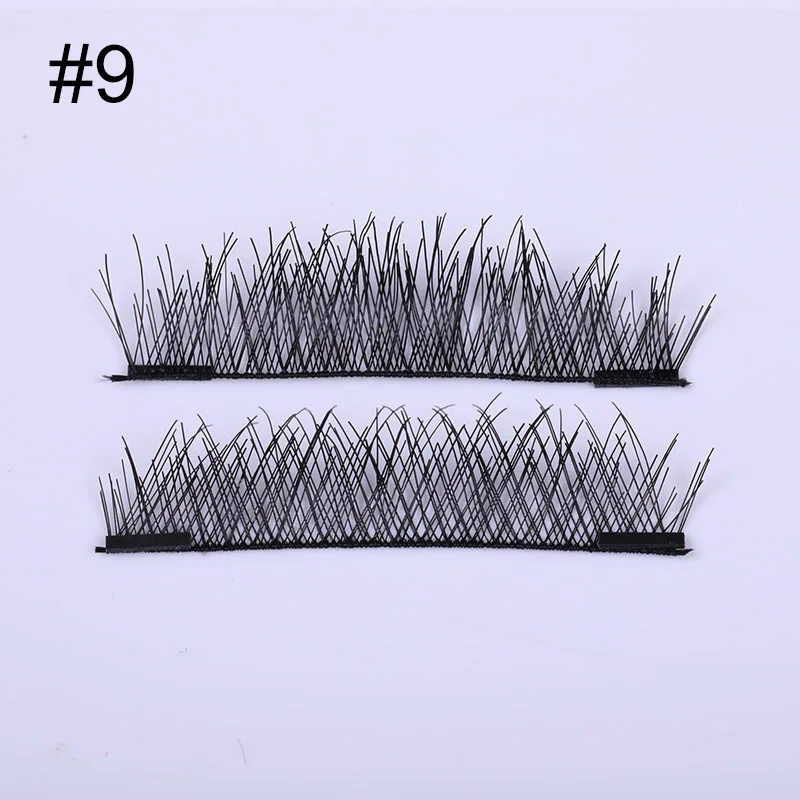 2 магнитные Искусственные ресницы искусственные для наращивания Многоразовые 3D