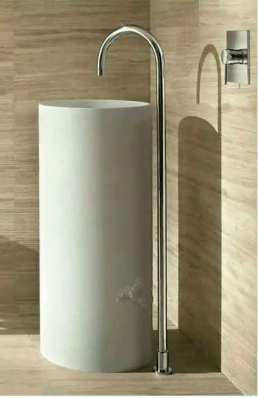Хромированный напольный смеситель для ванной комнаты 027 530|tub faucet|floor faucetfloor mount faucet
