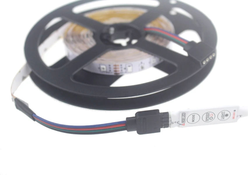 4 контактный и гнездовой разъем постоянного тока мини 3 ключа rgb led контроллер