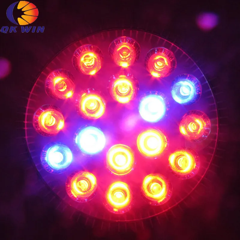 Полный спектр НЛО PAR led grow light 18 Вт для садоводства lighting Прямая поставка со склада