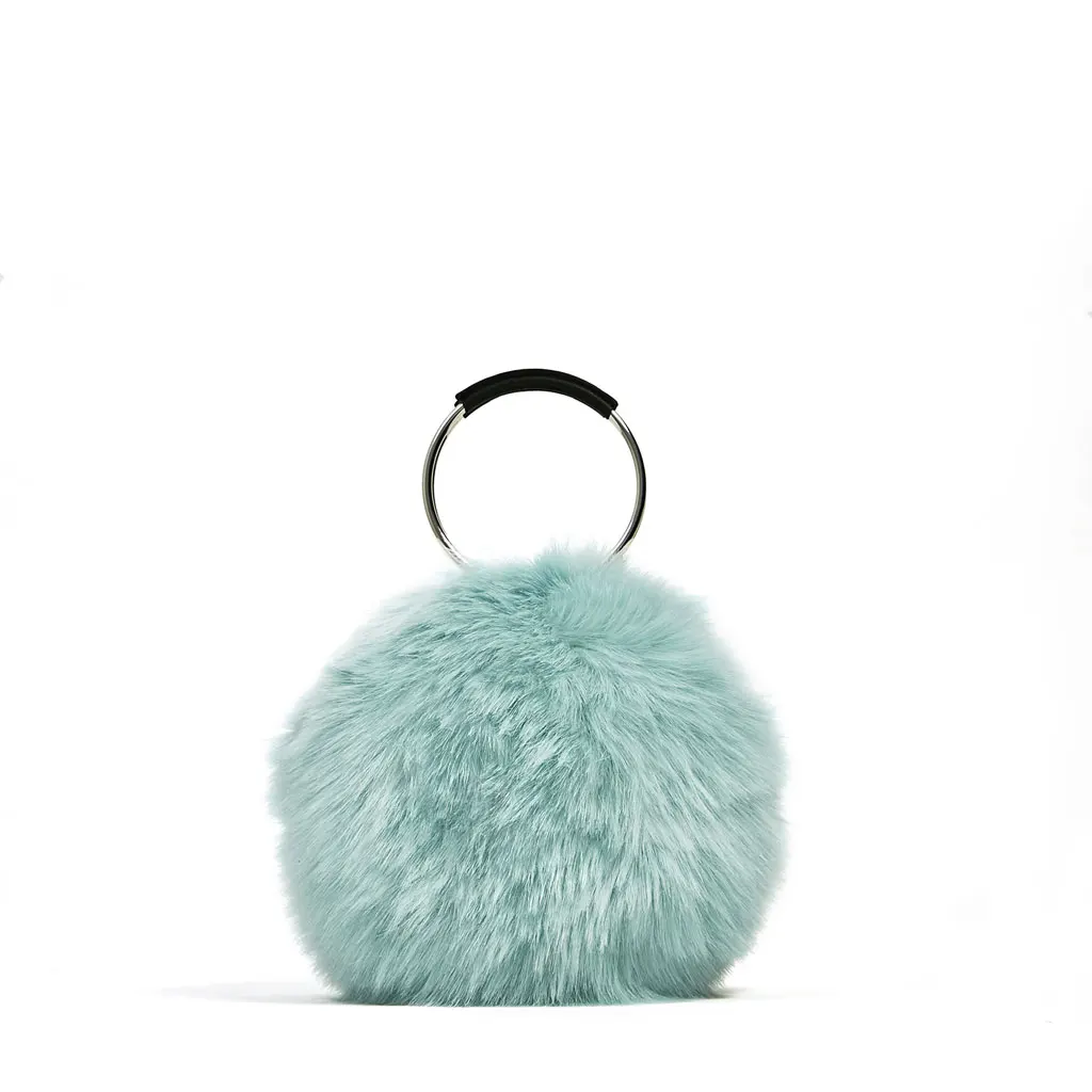 2018 осенне зимнее универсальное ведро Сумка с маленьким мехом Модный женский