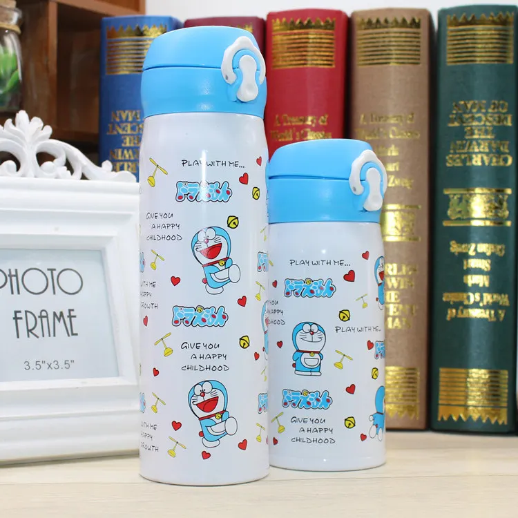 Термос из нержавеющей стали с японским мультяшным дораэмоном 350 мл 500 мл|thermos
