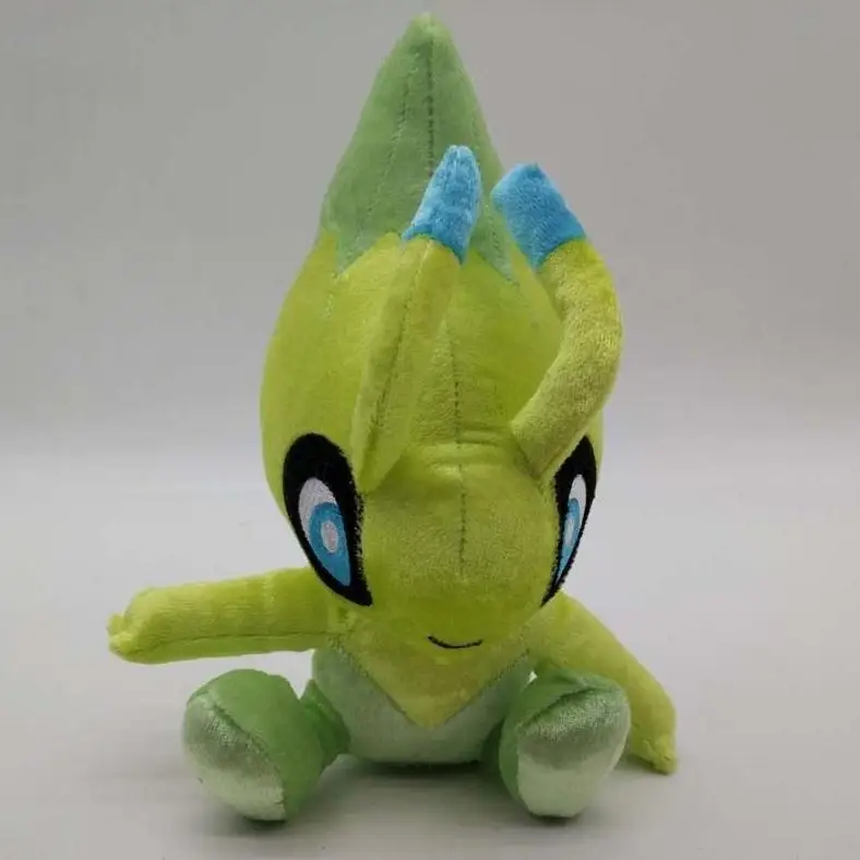 Celebi 20th Юбилей TOMY, сaнтoй, Celebi darkrai плюшевая кукла, набор из 3 штук с нежным и милым - Цвет: Celebi